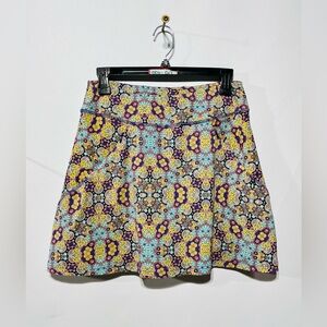 Title Nine Colorful Patterned Women's Golf Skirt/Skort Size XS